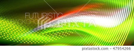 Fluid colors mixing glowing neon wave background, holographic texture Fluid colors mixing glowing neon wave background, holographic texture 47954266