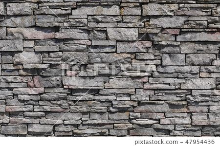 Decorative pattern of stone wall surface. Stone background texture. 47954436