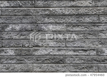 Grey stone wall texture background. Concrete decoration 47954460