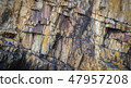 Texture on the mountain 47957208