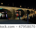 London Bridge at night Lake Havasu City, Arizona 47958070
