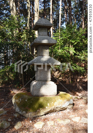 Azuchi castle stone pagoda 47959330