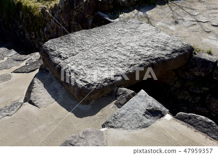 Azuchi castle stone bridge 47959357