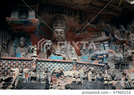 Dazu Rock Carvings Dazu Rock Carvings 47960258