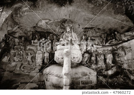 Dazu Rock Carvings Dazu Rock Carvings 47960272
