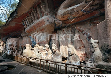 Dazu Rock Carvings Dazu Rock Carvings 47960273