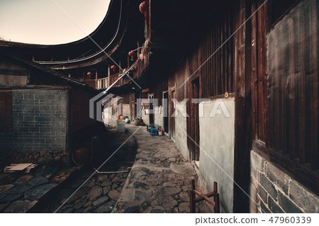 Fujian Tulou building 47960339