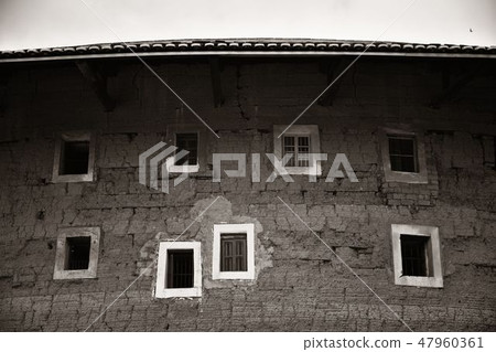 Fujian Tulou building Fujian Tulou building 47960361