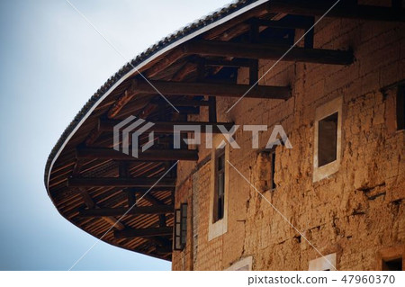 Fujian Tulou building Fujian Tulou building 47960370