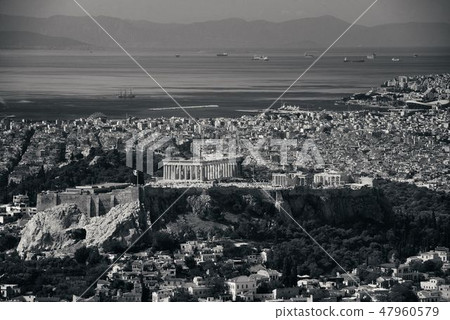 Athens aerial view Athens aerial view 47960579
