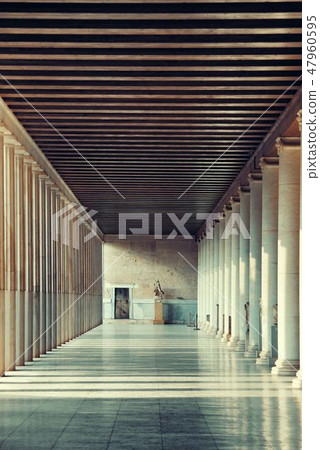 Stoa of Attalos exhibition hall 47960595
