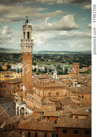 Siena bell tower 47961508