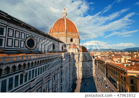 Duomo Santa Maria Del Fiore bell tower view 47961652