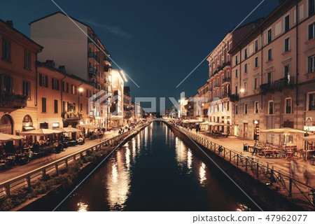Naviglio Grande canal 47962077