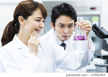 科學實驗科學家化學家 47962403