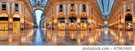Galleria Vittorio Emanuele II interior Galleria Vittorio Emanuele II interior 47963460