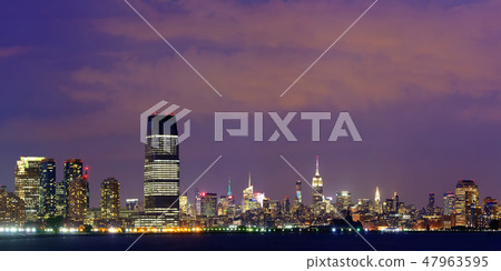 New York City night 47963595