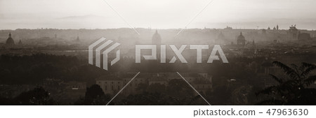 Rome mountain top view sunrise 47963630