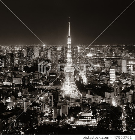Tokyo Skyline 47963791