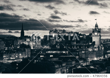 Edinburgh night Edinburgh night 47964356