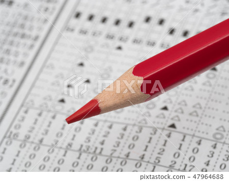 Horse racing information and red pencil Horse racing information and red pencil 47964688