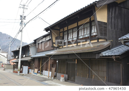 [Fukui Prefecture Minami Echizen Town] Imajo-juku Townscape 47965430
