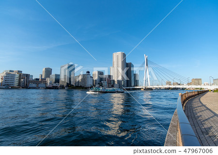 Sumidagawa Chuo Ohashi Kamejima River Suido area 47967006