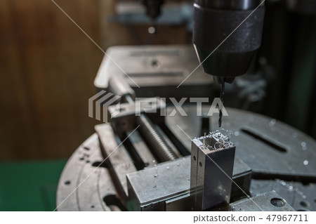 Drilling with drilling machine Drilling with drilling machine 47967711