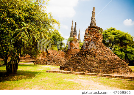 Wat  Phra Sri Sanphet in Ayuthaya  47969865