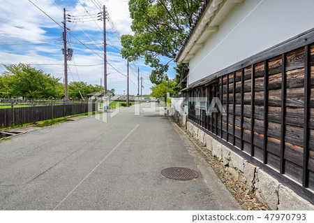 From Sannomaru toward Ninomaru gate Ako castle 47970793