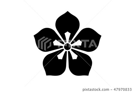 Bushi family crest Akechi Mitsuhide - Stock Illustration [47970833] - PIXTA