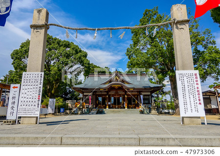 Main hall of Ako Oishi Shrine 47973306
