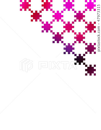 Geometric pattern background material Geometric pattern background material 47973315
