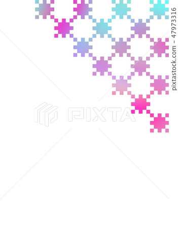 Geometric pattern background material 47973316