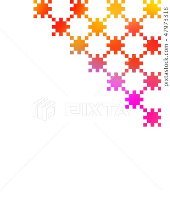 Geometric pattern background material 47973318