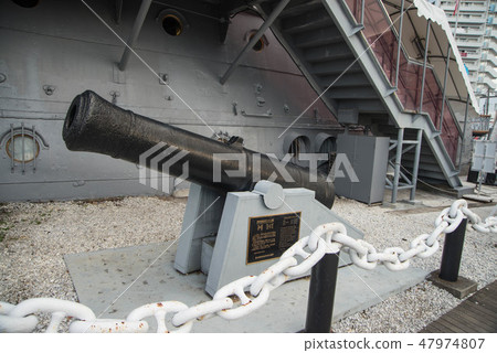 “Mikasa”橫須賀市三笠公園曾作為盟軍艦隊的旗艦，是日俄戰爭中的Tigo Heihachiro船的指揮官 47974807
