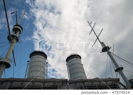 “Mikasa”橫須賀市三笠公園曾作為盟軍艦隊的旗艦，是日俄戰爭中的Tigo Heihachiro船的指揮官 47974814