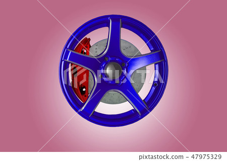 Alloy car disc brakes technology Alloy car disc brakes technology 47975329