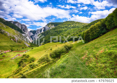 Turda gorge Cheile Turzii is a natural reserve Turda gorge Cheile Turzii is a natural reserve 47976025