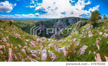 Turda gorge Cheile Turzii is a natural reserve 47976080