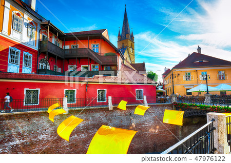 Evangelical Cathedral and the Liars Bridge Evangelical Cathedral and the Liars Bridge 47976122