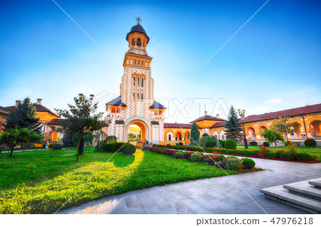 Orthodox Cathedral and Roman Catholic cathedral i 47976218