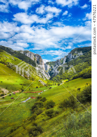 Turda gorge Cheile Turzii is a natural reserve  47976221