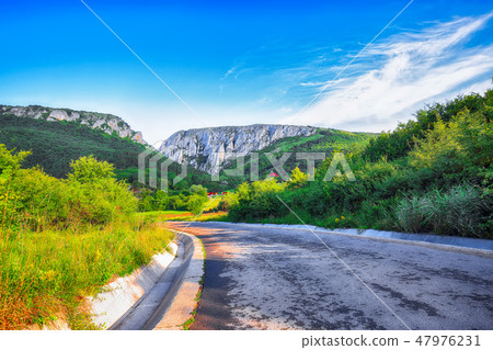 Turda gorge Cheile Turzii is a natural reserve 47976231