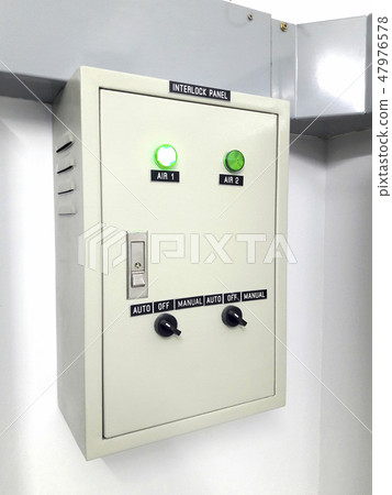 Air condition system control box mount on the wall 47976578