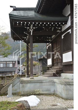 [Fukui Prefecture Minami-Echizen Town] Imajyojuku Emperor Meiji Emperor Imajō 47977565