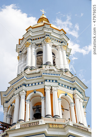 bell tower of the Kiev Pechersk Lavra bell tower of the Kiev Pechersk Lavra 47979855