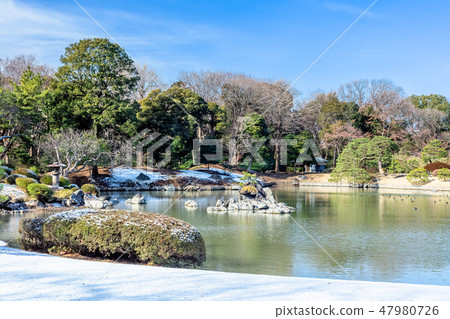 Tokyo Rinkuen in winter Tokyo Rinkuen in winter 47980726