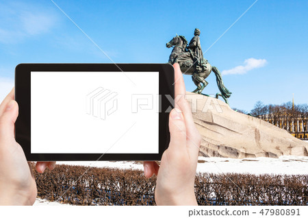 sculpture of Peter the Great in the Senate Square sculpture of Peter the Great in the Senate Square 47980891