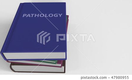 Heap of books on PATHOLOGY, 3D rendering Heap of books on PATHOLOGY, 3D rendering 47980955